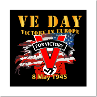 Victory in Europe Day Posters and Art